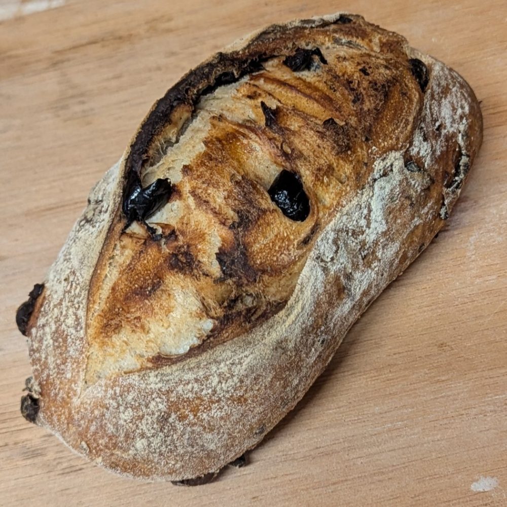 Pain aux olives